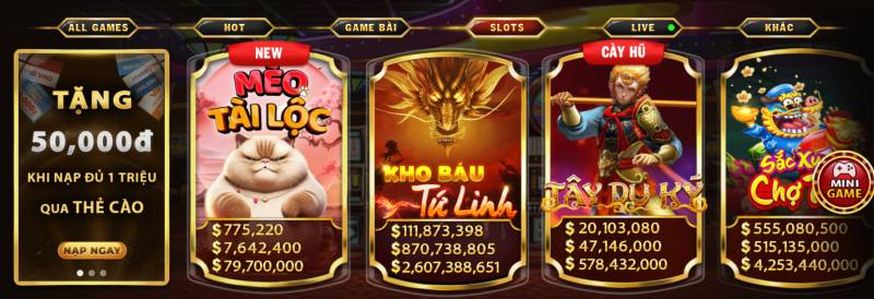 Slot Game – Trải nghiệm đồ họa sống động và cơ hội thắng lớn